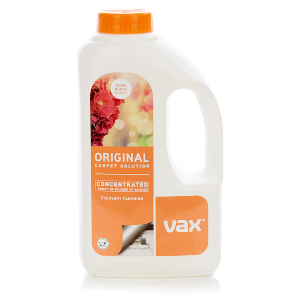 Vax Carpet Cleaner Shampoo Concentrate Solution 1 Litre Rose Burst Scent